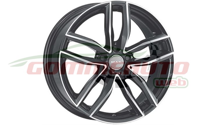 R.Lega 8.0 x18  Mak SARTHE Black Mirror 5x112 ET42 c/b66.45